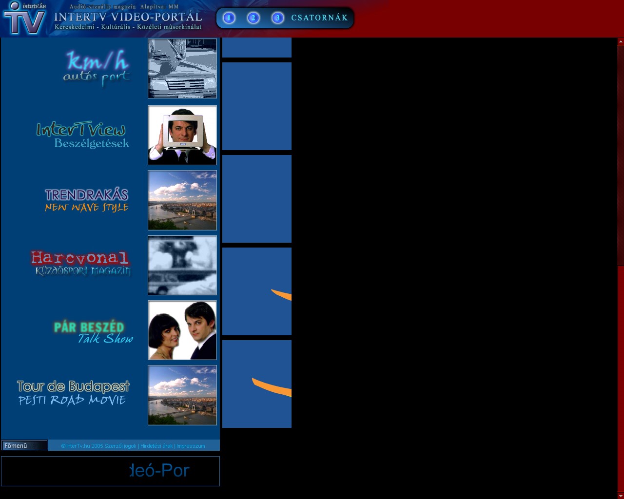 INTERTV.HU HAS BEEN CREATED IN 2004. EVENTUALY IT HAS BEEN NEVER PUBLISHED!